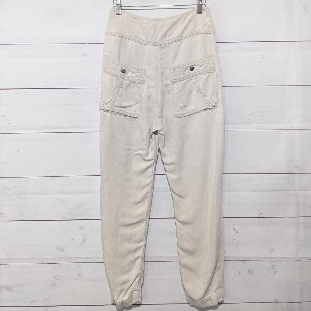 Isabel Marant Etoile Lago Linen Trousers Pants Ecru Cream Women's 36 / US Small - Picture 8 of 15